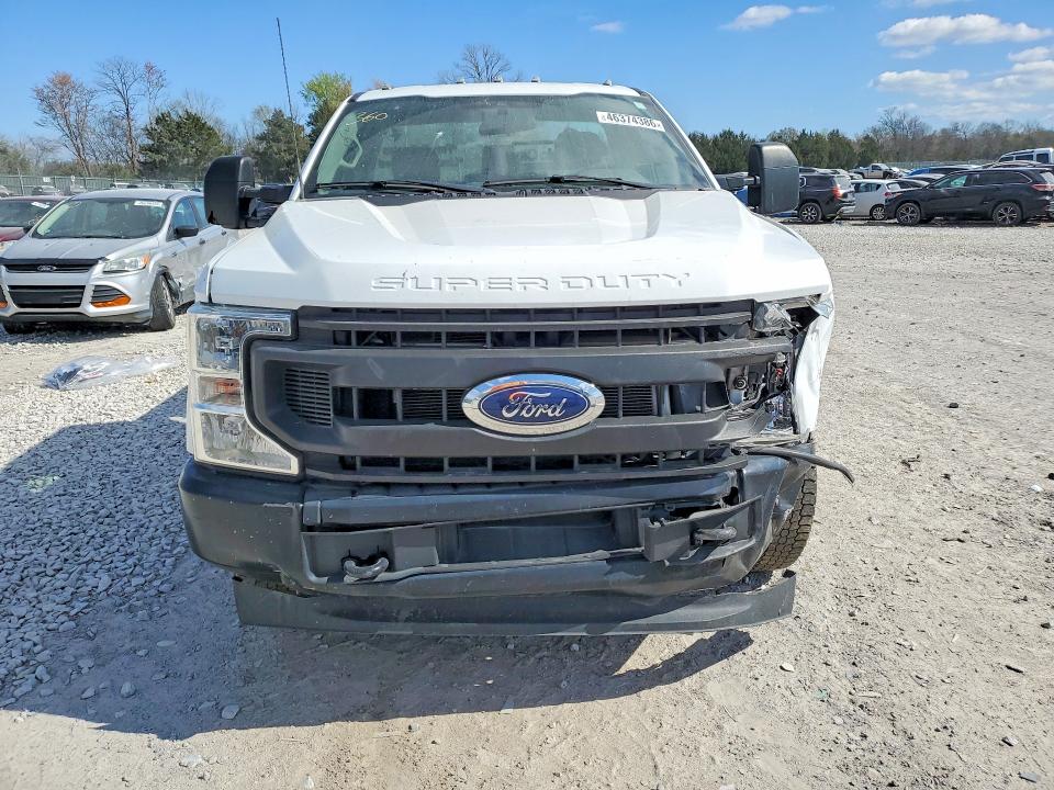 2022 Ford F-250 super duty VIN 1FTBF2A64NEG43421 COPART salvage auction — FRONT END, Salvage Title, sold $7,300 on 2026-09-01 (photo 5)