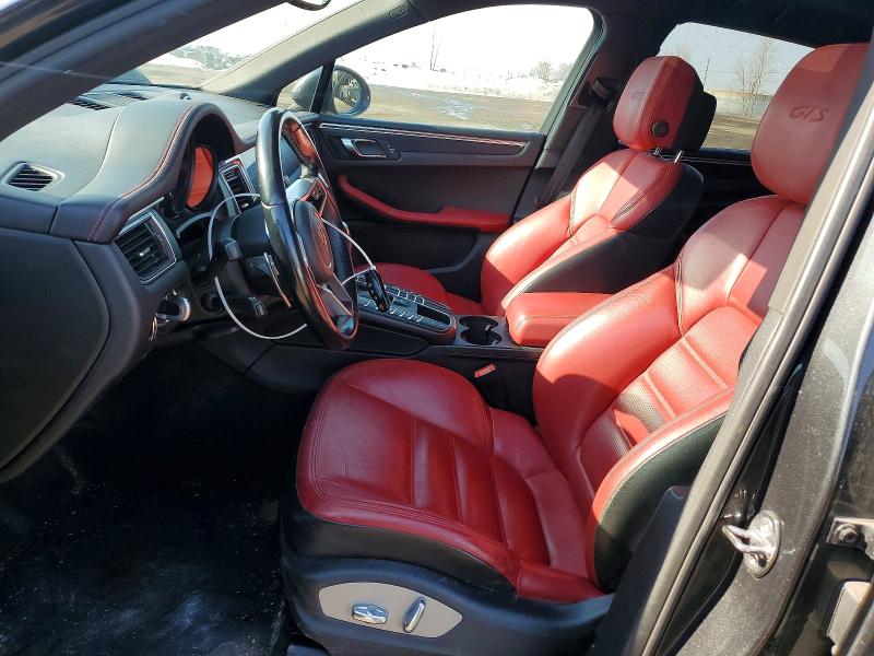 2017 Porsche Macan VIN WP1AG2A55HLB54704 COPART salvage auction — FRONT END, Qc - Gravement Accidente, sold $10,000 on 2026-07-21 (photo 7)