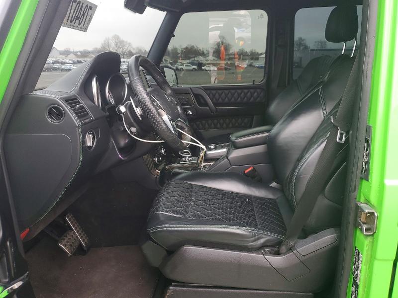 2015 Mercedes-benz G-klasse VIN WDCYC7DF2FX234328 COPART salvage auction — FRONT END, Nj - Cert Of Title-Salvage, sold $24,200 on 2026-07-31 (photo 7)