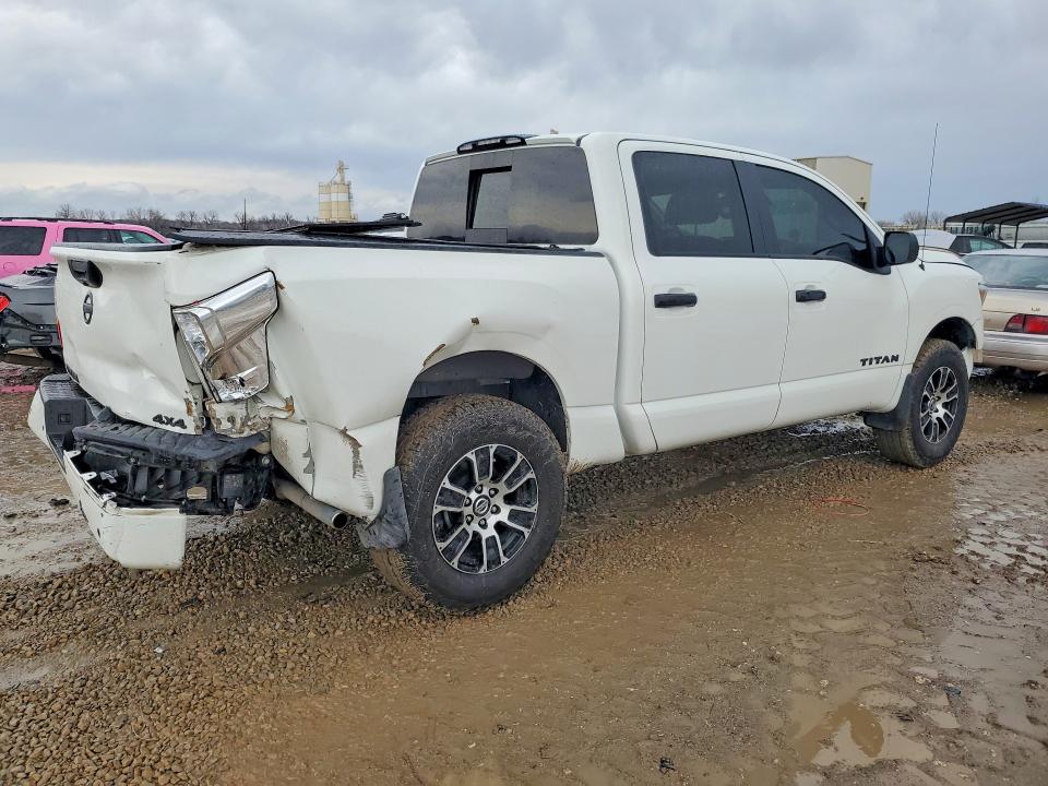 2021 Nissan TITAN VIN 1N6AA1ED4MN535180 COPART salvage auction — FRONT END, Ks - Cert Of Title-Salvage, sold $6,700 on 2026-07-30 (photo 3)