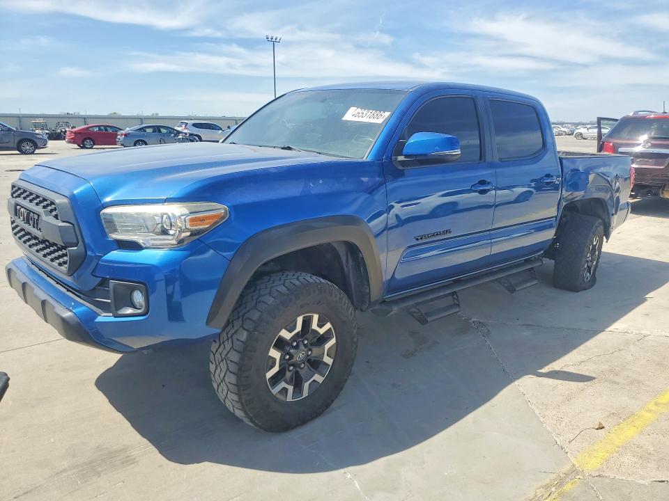 2016 Toyota Tacoma VIN 5TFAZ5CN6GX018079 COPART salvage auction — SIDE, Tx - Salvage Vehicle Title, sold $7,500 on 2026-07-23 (photo 1)