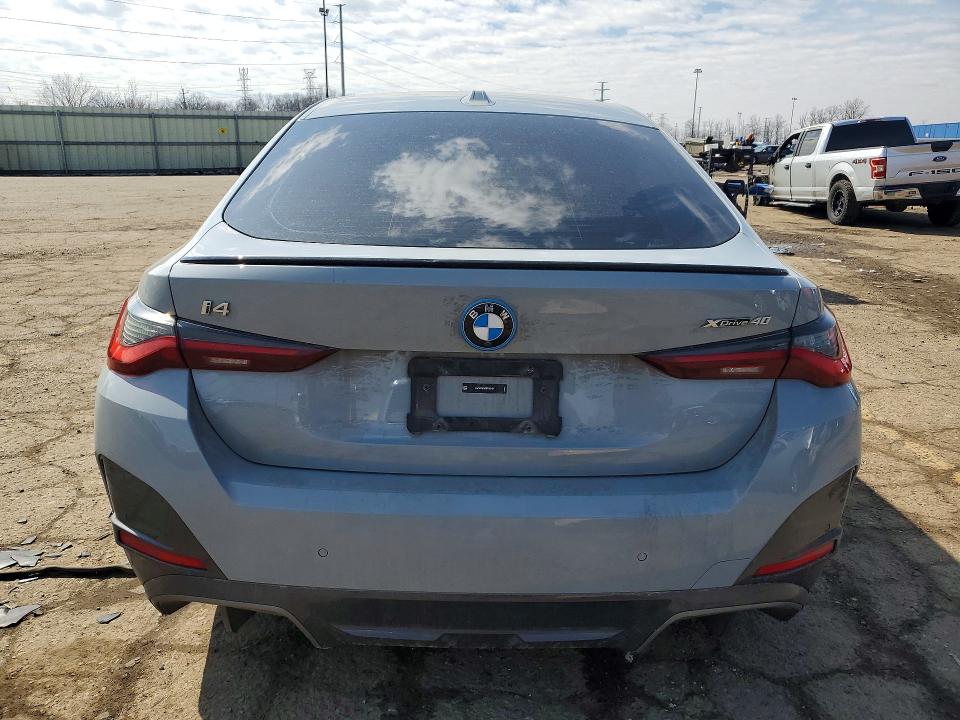 2024 BMW I4 VIN WBY83FB06RFR90154 COPART salvage auction — FRONT END, Mi - Cert Of Title-Salvage Vehicle, sold $300 on 2026-07-28 (photo 6)
