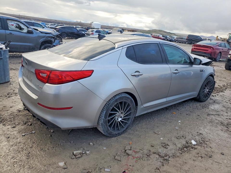 2014 Kia Optima VIN 5XXGR4A6XEG324724 COPART salvage auction — FRONT END, Salvage Title, sold $325 on 2026-07-17 (photo 3)