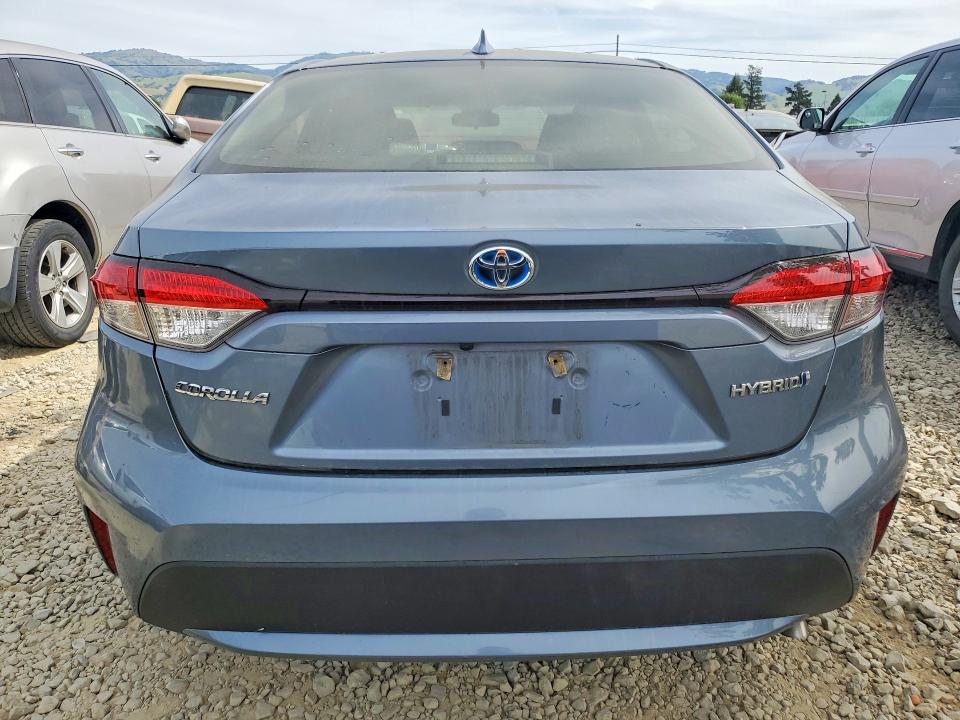 2021 Toyota Corolla VIN JTDEAMDE5MJ027999 COPART salvage auction — SIDE, CA - SALVAGE CERTIFICATE, sold $6,600 on 2026-07-09 (photo 6)