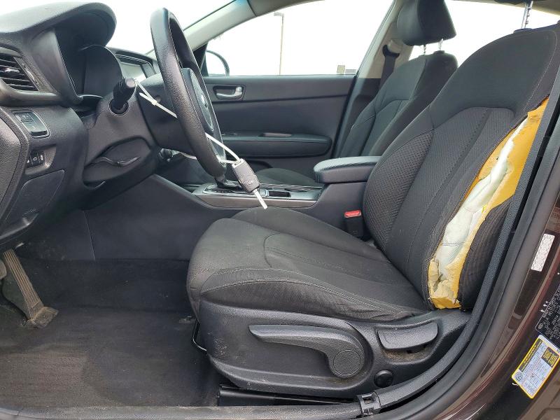 2018 Kia Optima VIN KNAGT4L30J5238841 COPART salvage auction — FRONT END, CA, sold $2,250 on 2026-08-31 (photo 7)