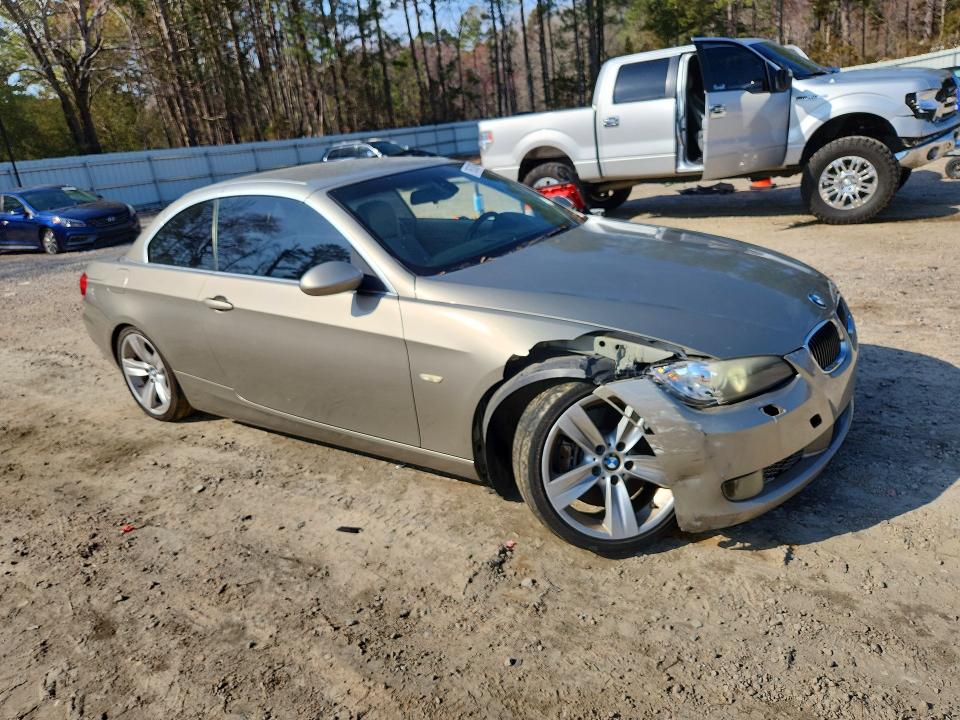 2007 BMW 3er VIN WBAWL73537PX46684 COPART salvage auction — FRONT END, Nc - Salvage Certificate Of Title, sold $1,250 on 2026-07-10 (photo 4)