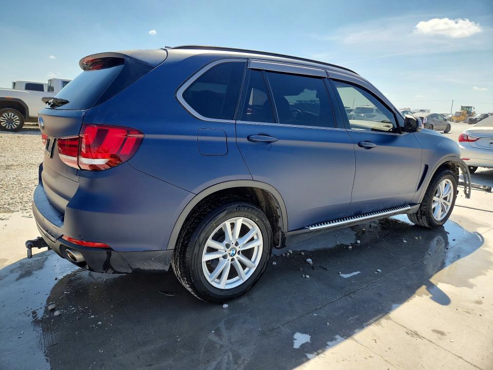 2014 BMW X5 VIN 5UXKS4C55E0J95746 COPART salvage auction — FRONT END, Tx - Certificate Of Title, sold $175 on 2026-07-24 (photo 3)