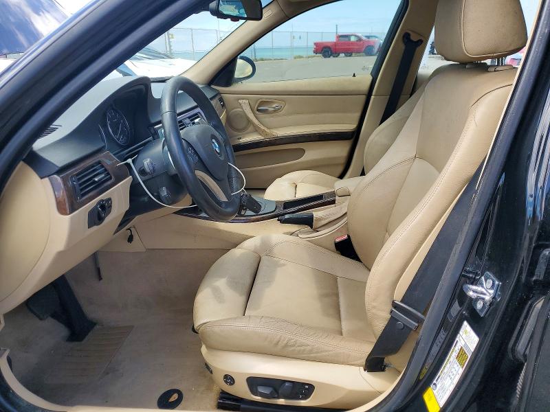 2008 BMW 3 series VIN WBAVA37518NL51999 COPART salvage auction — WATER/FLOOD, Hi - Certificate Of Salvage, sold $125 on 2026-07-13 (photo 7)