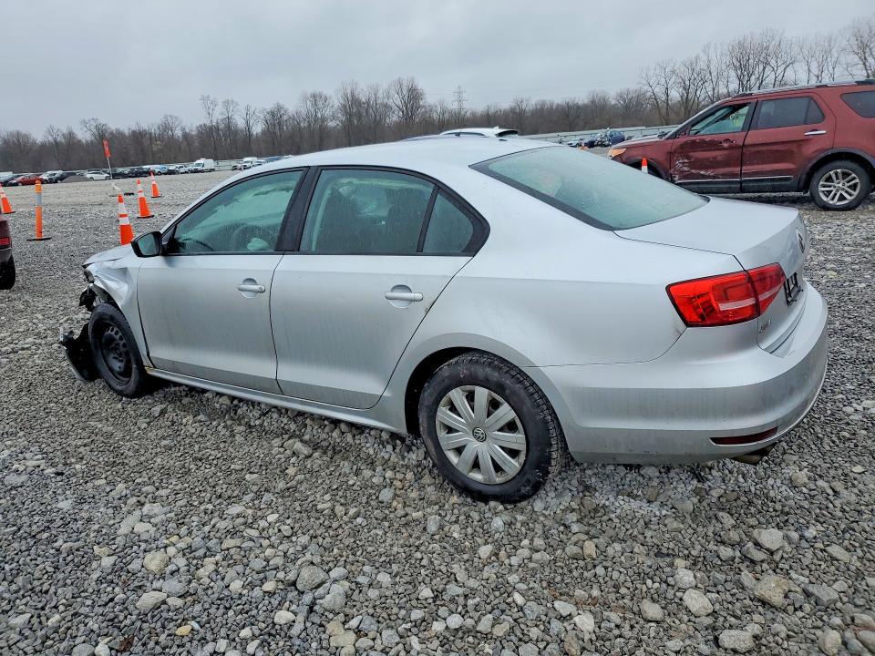 2015 Volkswagen Jetta VIN 3VW2K7AJ7FM332149 COPART salvage auction — FRONT END, Oh - Cert Of Title-Salvage, sold $425 on 2026-07-02 (photo 2)