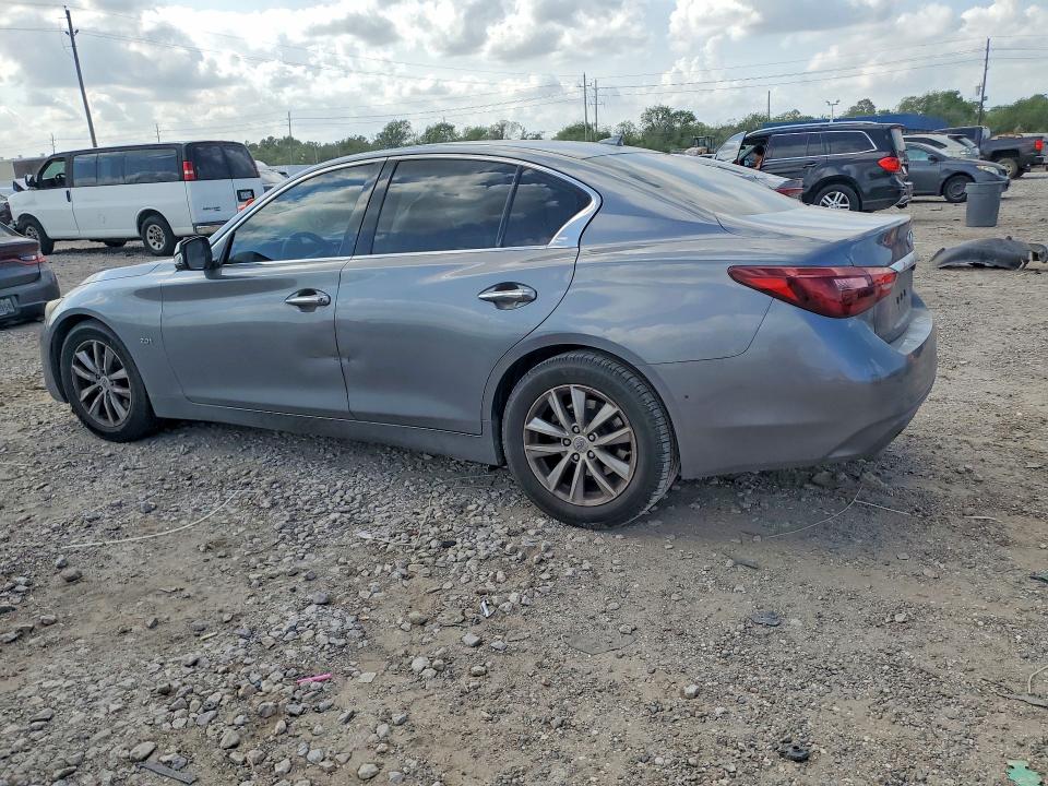 2018 Infiniti VIN JN1CV7AP5JM240239 COPART salvage auction — FRONT END, Tx - Salvage Vehicle Title, sold $1,950 on 2026-07-09 (photo 2)