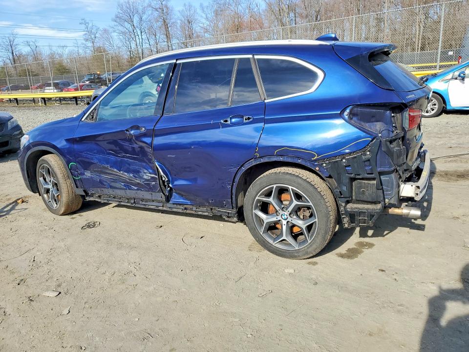 2018 BMW X1 VIN WBXHT3C3XJ5F89344 COPART salvage auction — SIDE, Md - Cert Of Salvage < 75% Damage, sold $2,500 on 2026-07-17 (photo 2)