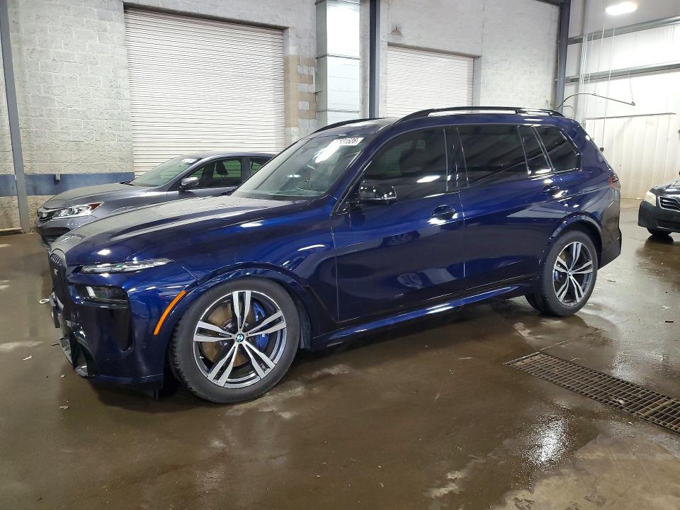 2025 BMW X7 VIN 5UX33EM09S9Y51416 COPART salvage auction — UNDERCARRIAGE, ND - CERT OF TITLE - SALVAGE VEHICL, sold $59,000 on 2026-07-07 (photo 1)