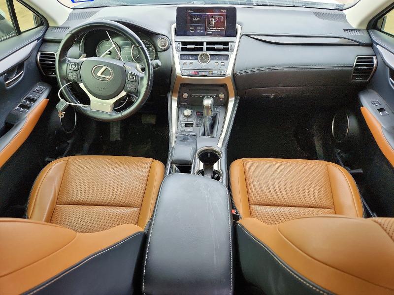 2019 Lexus Nx VIN JTJYARBZ5K2157107 COPART salvage auction — FRONT END, Tx - Salvage Vehicle Title, sold $6,500 on 2026-07-08 (photo 8)