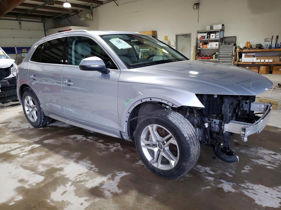 2019 Audi Q5 VIN WA1ANAFY9K2144298 COPART salvage auction — FRONT END, Md - Cert Of Salvage > 75% Damage, sold $400 on 2026-07-24 (photo 4)