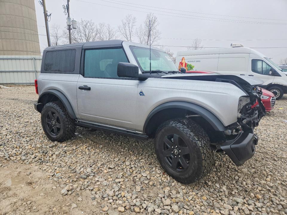 2024 Ford Bronco VIN 1FMDE1AH5RLA60912 COPART salvage auction — FRONT END, Tx - Salvage Vehicle Title, sold $11,500 on 2026-07-09 (photo 4)