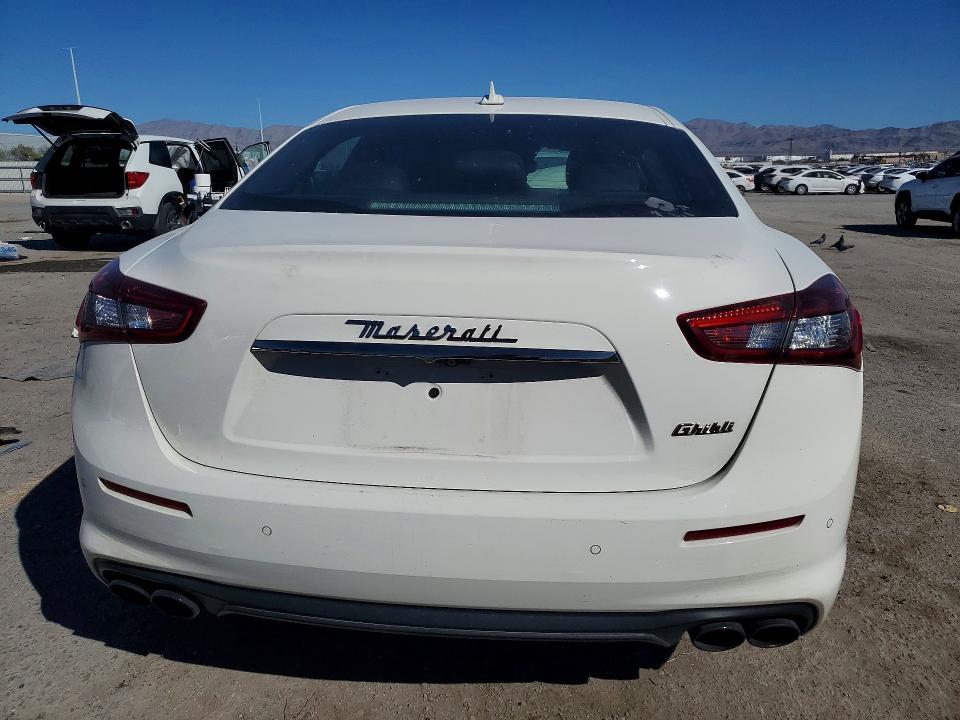 2019 Maserati Ghibli VIN ZAM57XSA4K1325128 COPART salvage auction — FRONT END, Nv - Salvage Title, sold $325 on 2026-07-16 (photo 6)