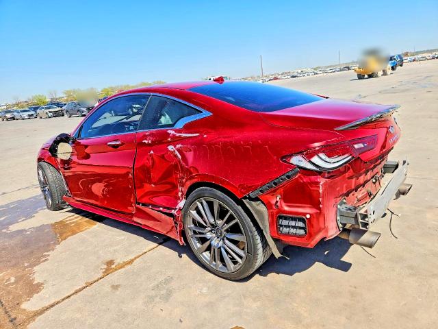 2017 Infiniti Q60 VIN JN1FV7EK9HM611098 COPART salvage auction — FRONT END, Tx - Certificate Of Title, sold $3,100 on 2026-07-27 (photo 2)