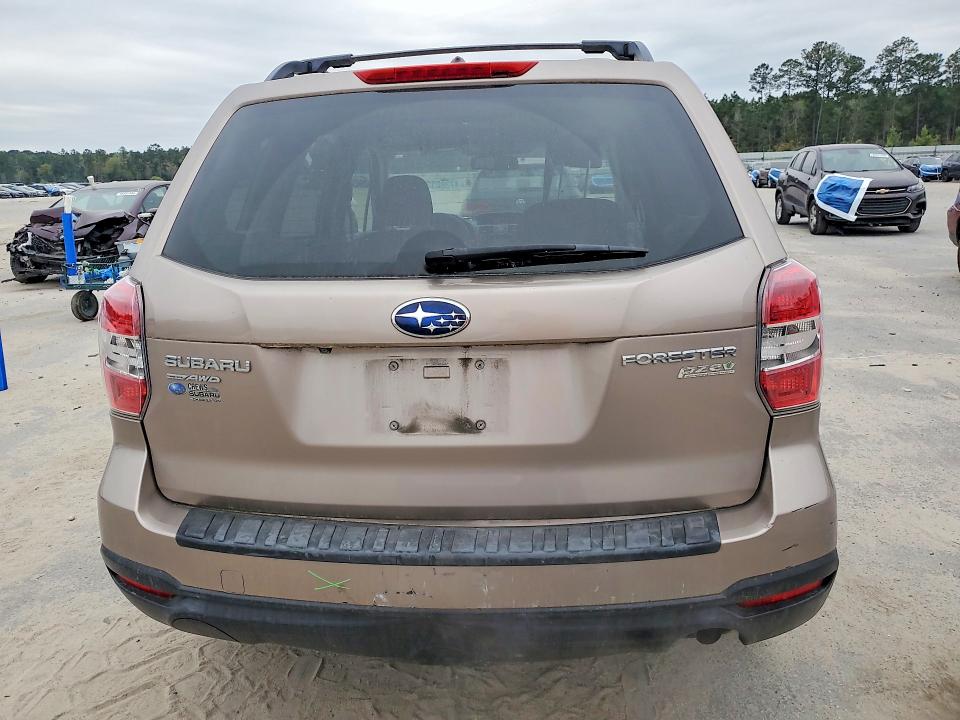 2015 Subaru Forester VIN JF2SJADC7FH509031 COPART salvage auction — REAR END, Sc - Cert Of Title-Salvage, sold $1,500 on 2026-07-02 (photo 6)