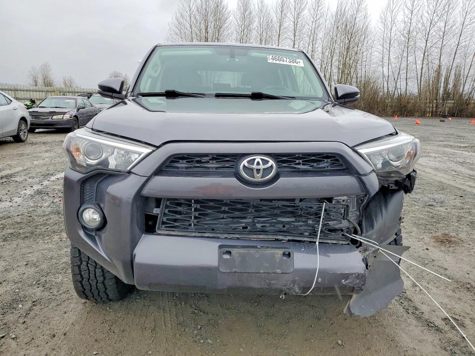 2018 Toyota 4runner VIN JTEBU5JR8J5550733 COPART salvage auction — FRONT END, Salvage Title, sold $13,000 on 2026-07-20 (photo 5)