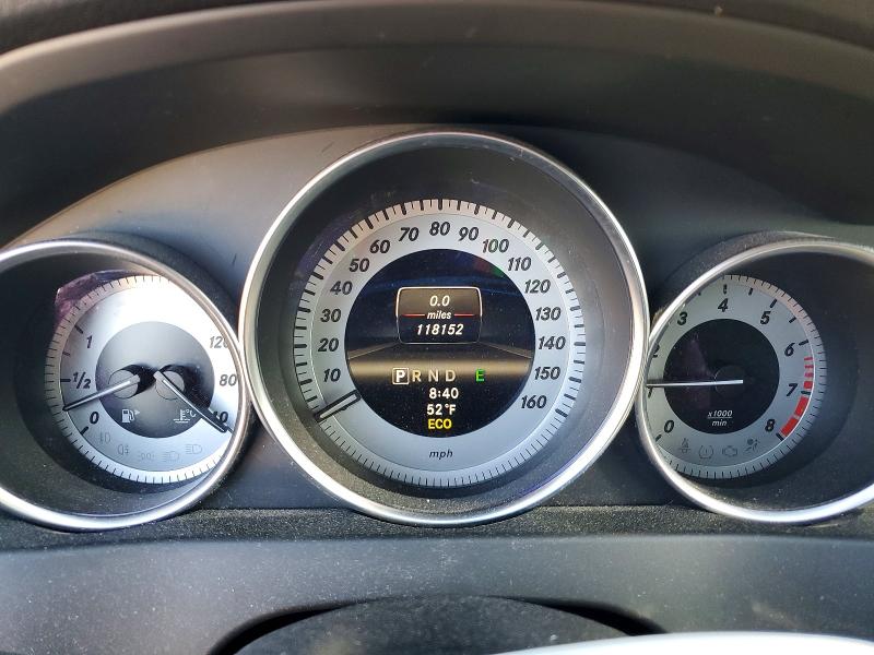 2013 Mercedes-benz VIN WDDGF5HB2DR278311 COPART salvage auction — FRONT END, Tx - Salvage Vehicle Title, sold $1,100 on 2026-07-21 (photo 9)