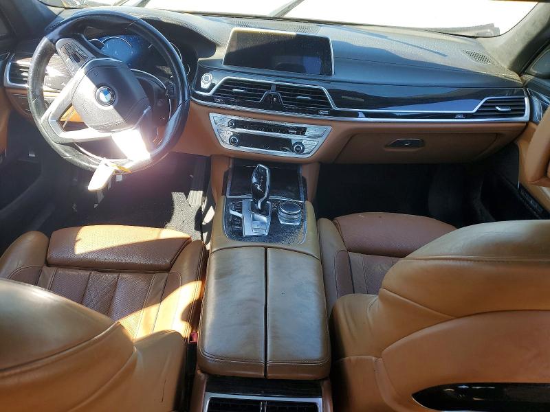 2016 BMW 7 series VIN WBA7B0C54GG526890 COPART salvage auction — FRONT END, VA - CERTIFICATE OF TITLE, sold $3,850 on 2026-07-02 (photo 8)