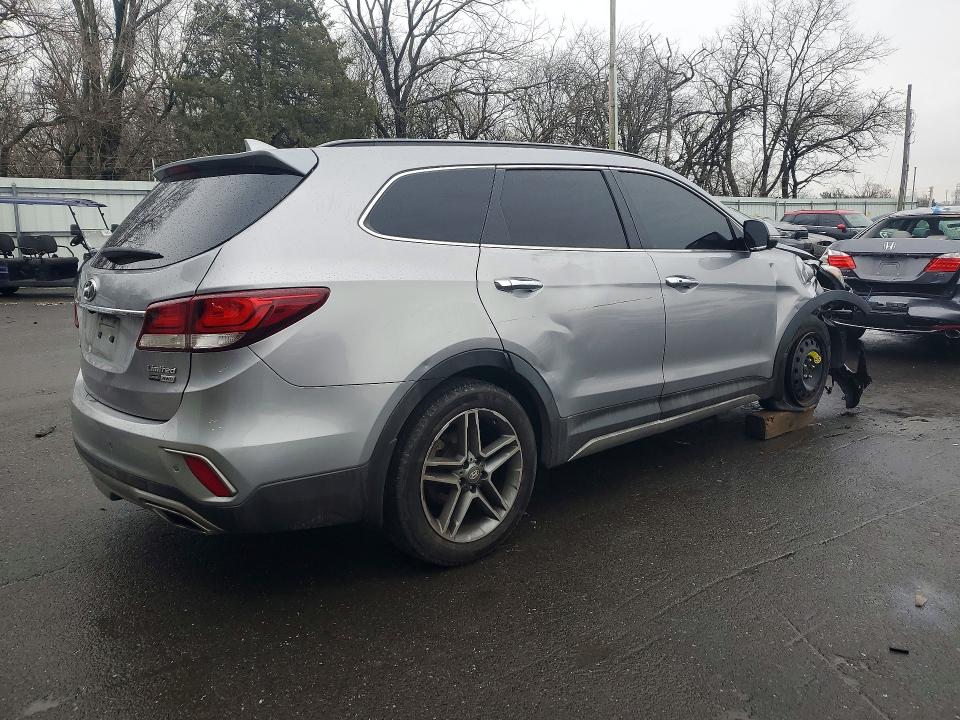 2018 Hyundai Santa fe VIN KM8SRDHFXJU280322 COPART salvage auction — FRONT END, Nj - Cert Of Title-Salvage, sold $4,150 on 2026-07-21 (photo 3)