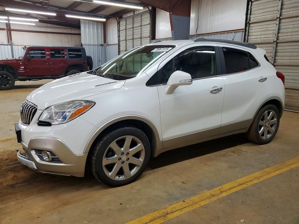 2014 Buick Encore VIN KL4CJDSB4EB619285 COPART salvage auction — FRONT END, Nc - Salvage Certificate Of Title, sold $1,100 on 2026-07-15 (photo 1)