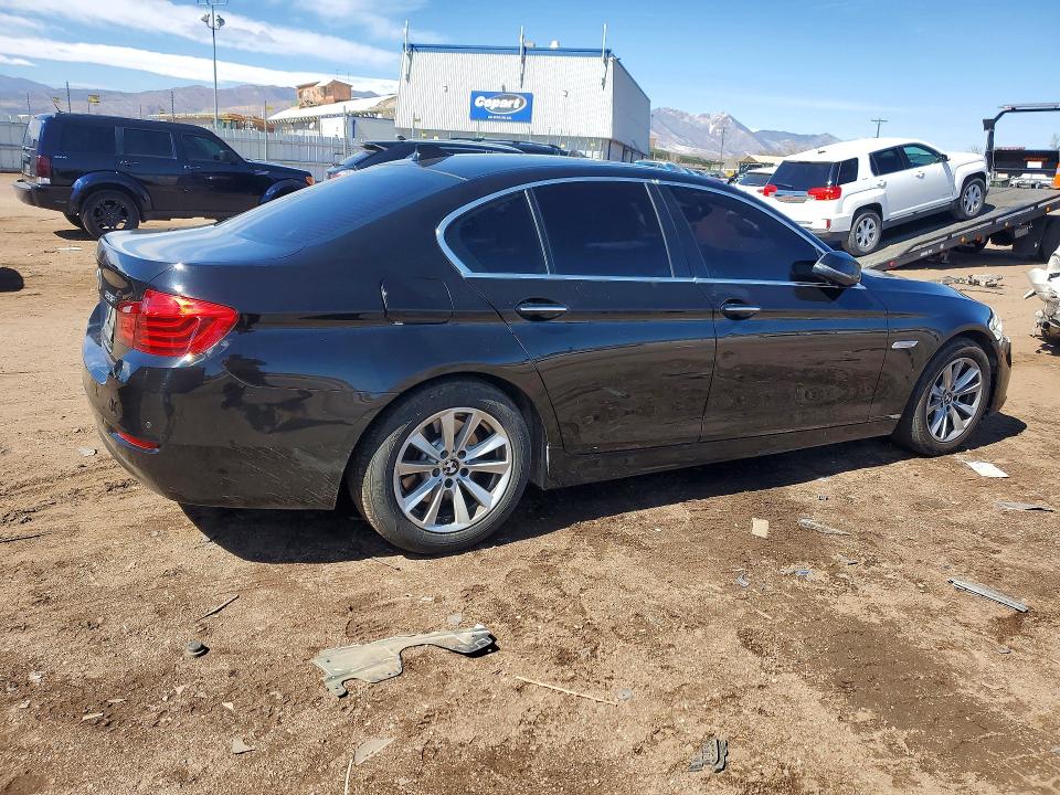 2015 BMW 5er VIN WBA5A7C51FD627677 COPART salvage auction — FRONT END, Co - Salvage Title, sold $3,000 on 2026-07-29 (photo 3)