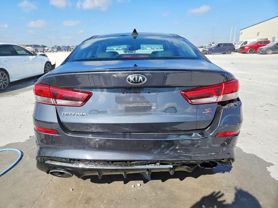 2019 Kia Optima VIN 5XXGT4L37KG295103 COPART salvage auction — FRONT END, TX - CERTIFICATE OF TITLE, sold $275 on 2026-07-21 (photo 6)