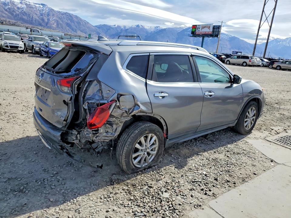 2018 Nissan Rogue VIN KNMAT2MVXJP525847 COPART salvage auction — REAR END, Ut - Salvage Certificate, sold $675 on 2026-07-27 (photo 3)