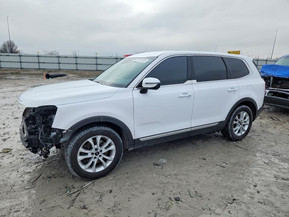 2022 Kia Telluride VIN 5XYP2DHC4NG208303 COPART salvage auction — FRONT END, Il - Salvage Certificate, sold $5,400 on 2026-07-15 (photo 1)