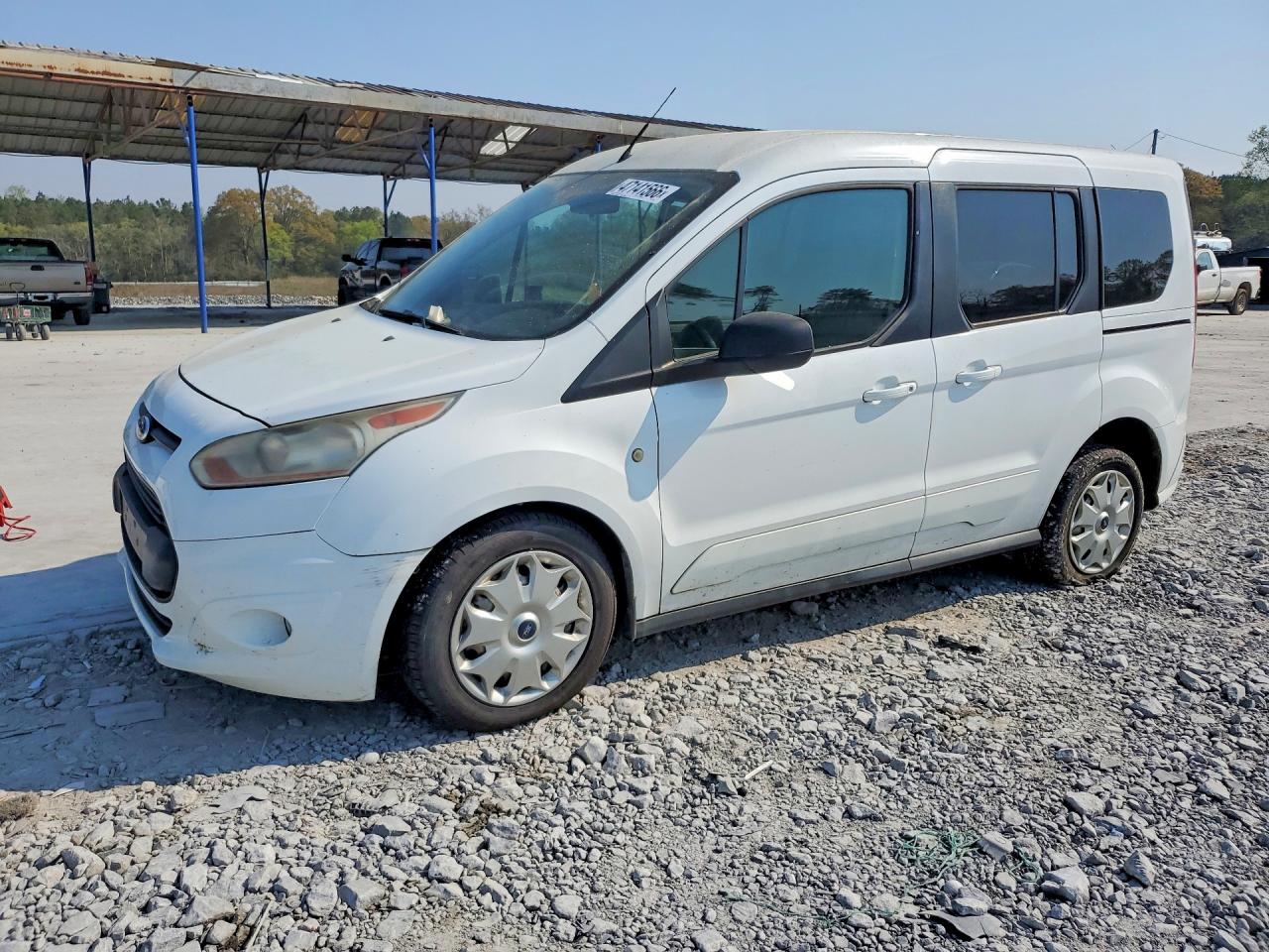 2014 Ford Transit connect VIN NM0AS8F78E1151524 COPART salvage auction — Mechanical, GA - CERTIFICATE OF TITLE, sold $500 on 2026-04-06 (photo 1)