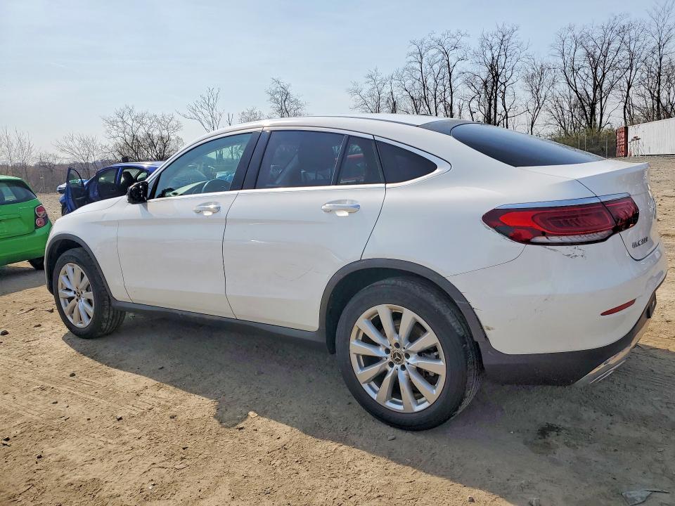 2020 Mercedes-benz Glc class VIN W1N0J8EB1LF767128 COPART salvage auction — SIDE, Md - Cert Of Salvage > 75% Damage, sold $13,100 on 2026-07-09 (photo 2)