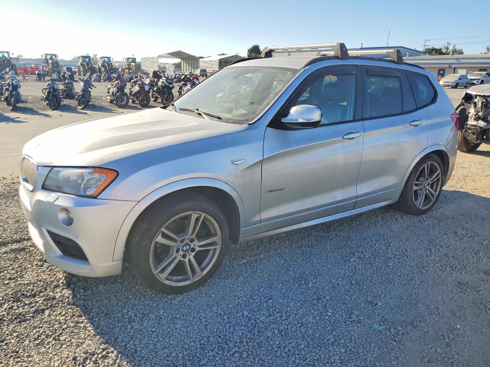 2014 BMW X3 VIN 5UXWX7C53E0E79335 — COPART salvage auction photo