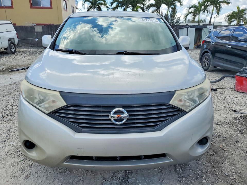 2016 Nissan Quest VIN JN8AE2KP1G9152200 COPART salvage auction — MINOR DENT/SCRATCHES, Fl - Certificate Of Title, sold $625 on 2026-07-10 (photo 5)