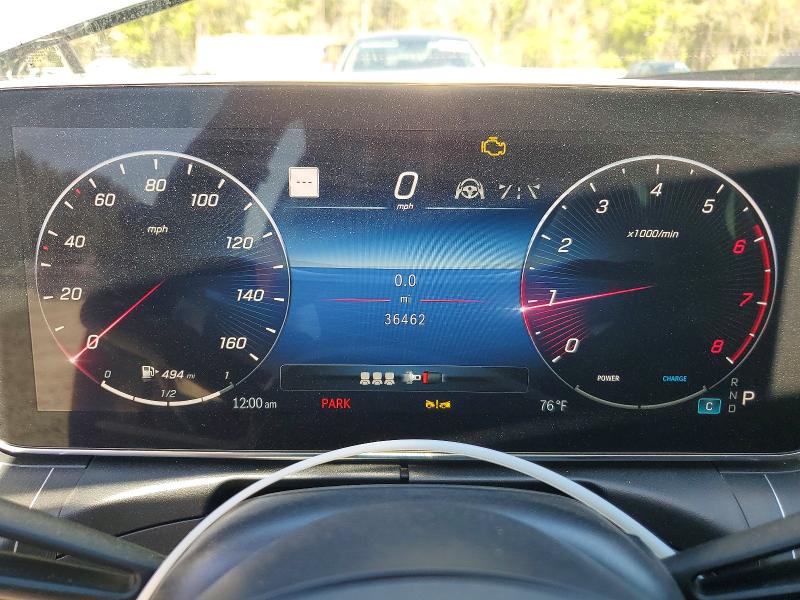 2024 Mercedes-benz C-klasse VIN W1KAF4GB6RR202048 COPART salvage auction — FRONT END, Tx - Certificate Of Title, sold $22,700 on 2026-07-07 (photo 9)