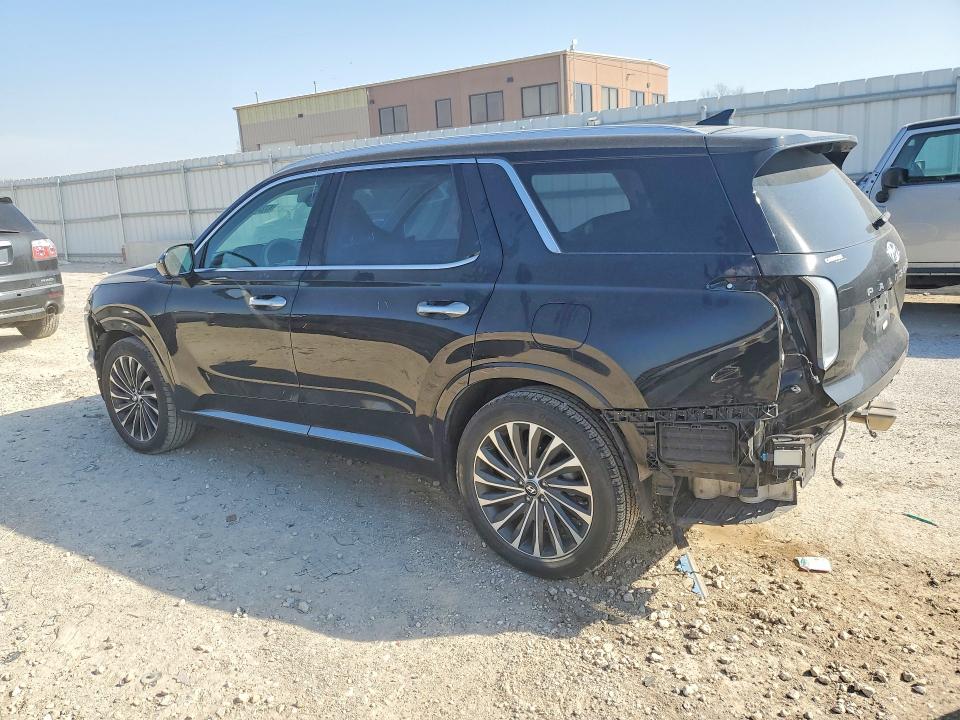 2023 Hyundai Palisade VIN KM8R74GEXPU508194 COPART salvage auction — FRONT END, Ks - Cert Of Title-Salvage, sold $9,800 on 2026-07-09 (photo 2)