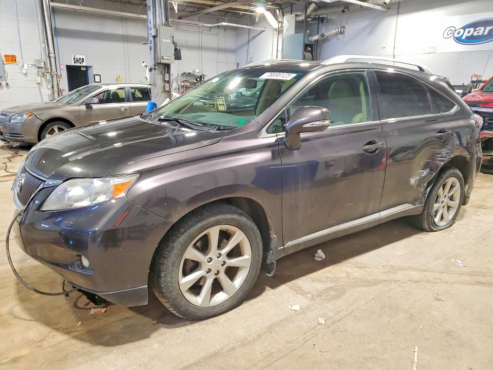2010 Lexus Rx VIN 2T2BK1BA8AC008509 COPART salvage auction — FRONT END, Ns - Rebuild Vehicle, sold $5,400 on 2026-07-02 (photo 1)