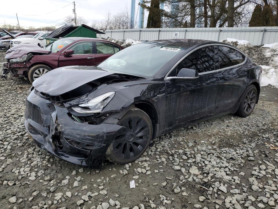 2019 Tesla Model 3 VIN 5YJ3E1EA9KF304311 COPART salvage auction — FRONT END, Id - Salvage Certificate Of Title, sold $4,100 on 2026-07-13 (photo 1)