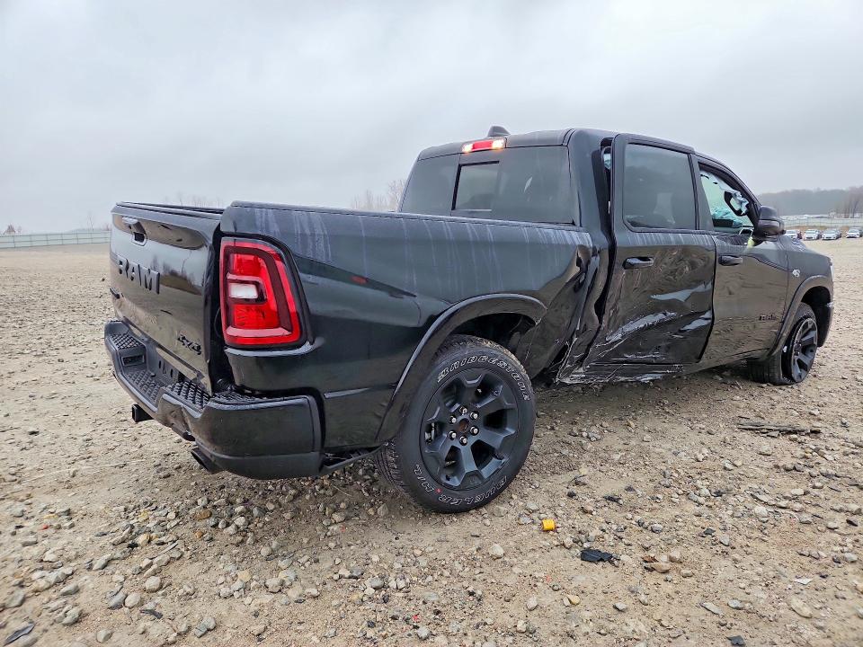 2026 Ram 1500 VIN 1C6SRFFTXTN266689 COPART salvage auction — SIDE, Wv - Salvage Certificate, sold $22,300 on 2026-08-15 (photo 3)