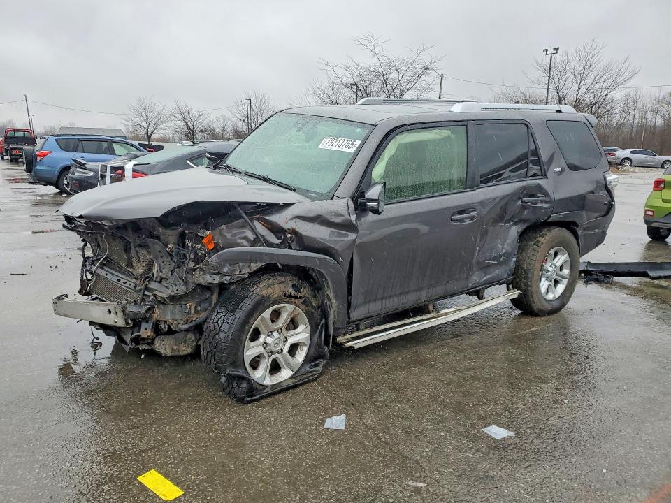 2016 Toyota 4runner VIN JTEBU5JR6G5382440 COPART salvage auction — FRONT END, Salvage Title, sold $200 on 2026-07-23 (photo 1)