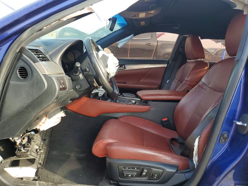 2015 Lexus Gs VIN JTHCE1BL9FA010068 COPART salvage auction — FRONT END, Tx - Salvage Vehicle Title, sold $950 on 2026-07-13 (photo 7)