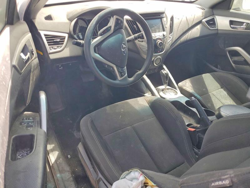 2016 Hyundai Veloster VIN KMHTC6AD7GU275517 COPART salvage auction — REAR END, Tx - Salvage Vehicle Title, sold $175 on 2026-07-09 (photo 8)