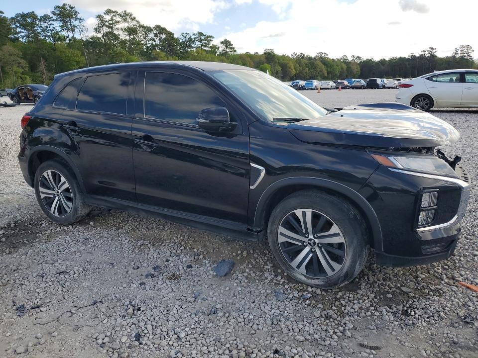 2022 Mitsubishi Outlander VIN JA4APVAU7NU011490 COPART salvage auction — VANDALISM, Tx - Certificate Of Title, sold $3,350 on 2026-07-07 (photo 4)