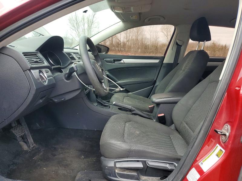 2016 Volkswagen Passat VIN 1VWAT7A39GC032982 COPART salvage auction — SIDE, OH - CERT OF TITLE-SALVAGE, sold $600 on 2026-07-02 (photo 7)