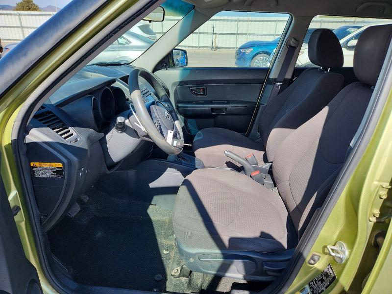 2012 Kia Soul VIN KNDJT2A5XC7457296 COPART salvage auction — FRONT END, Fl - Cert Of Title Slvg Rebuildable, sold $1,250 on 2026-07-06 (photo 7)