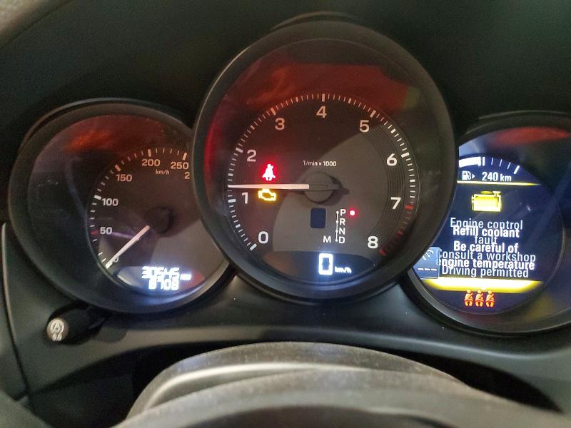 2024 Porsche Macan VIN WP1AA2A52RLB08640 COPART salvage auction — FRONT END, Qc - Gravement Accidente, sold $25,000 on 2026-07-14 (photo 9)