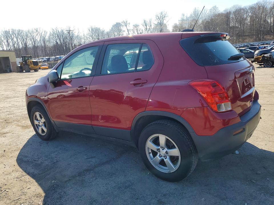2015 Chevrolet Trax VIN KL7CJPSB4FB261983 COPART salvage auction — FRONT END, NY, sold $950 on 2026-09-03 (photo 2)