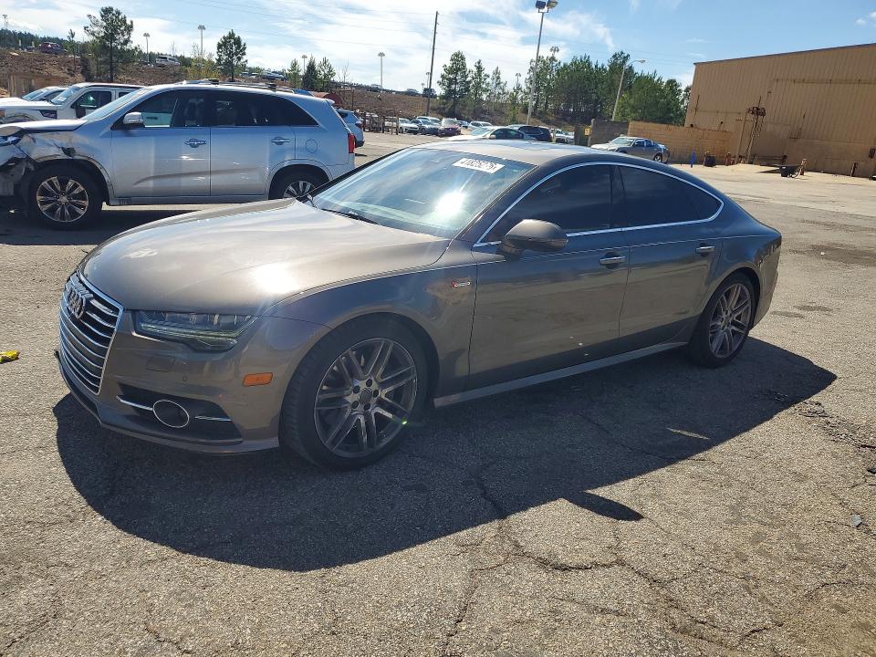 2016 Audi A7 VIN WAUWGAFC5GN096229 COPART salvage auction — WATER/FLOOD, Sc - Cert Of Title-Salvage Water, sold $4,150 on 2026-07-06 (photo 1)