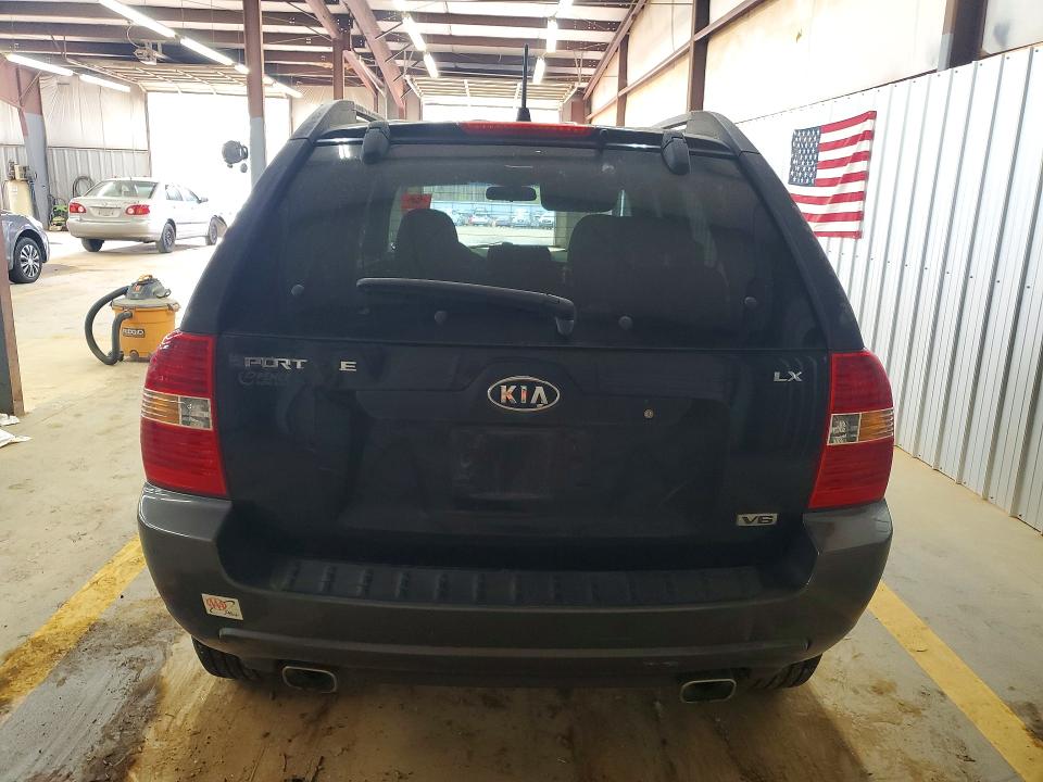 2005 Kia Sportage VIN KNDJE723157097648 COPART salvage auction — FRONT END, Nc - Salvage Certificate Of Title, sold $450 on 2026-07-08 (photo 6)